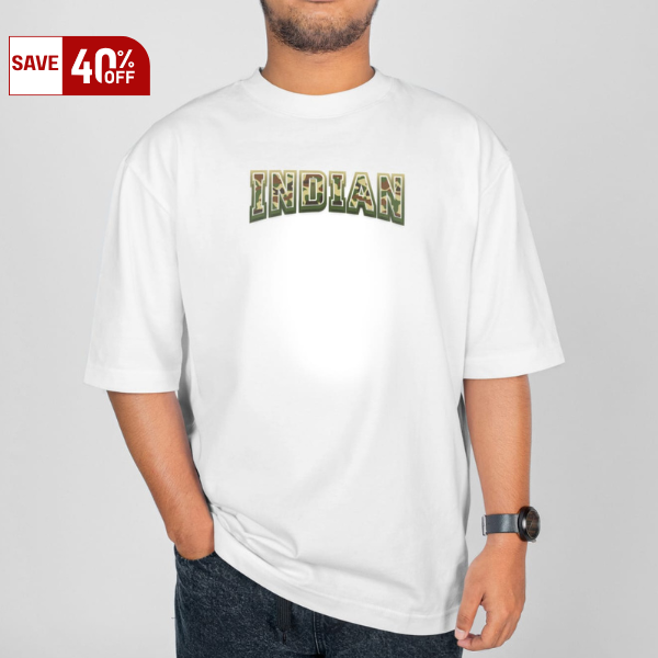 Roots & Pride White Oversized T-shirt